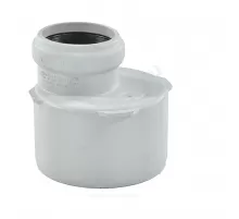 Переход PP-MD эксцентрический бесшумный светло-серый Skolan Safe SKR Дн 90х78 (DN90х75) б/нап в/к Ostendorf 334710