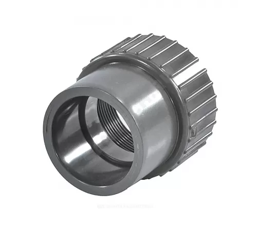 Втулка НПВХ переходная Дн 63х2" Ру10 ВР под клеевое соединение Агригазполимер 206-055