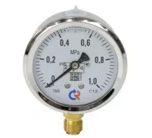 Манометр гидрозаполненный ТМ-320P.10 радиальный Дк63мм 0-0,6 МПа кл.1,5 G1/4" глицерин Росма 00000025726