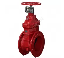 Задвижка чугун 30ч39р 24FG аналог МЗВ обрезиненный клин Ду 250 Ру10/16 фл с концевыми выключателями Benarmo .