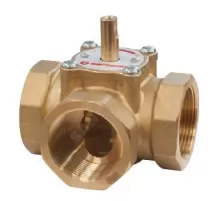 Клапан регулирующий латунь R297 поворотный Ду 40 Ру10 ВР G1 1/2" Kvs=25м3/ч Giacomini R297Y007