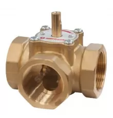 Клапан регулирующий латунь R297 поворотный Ду 50 Ру10 ВР G2" Kvs=40м3/ч Giacomini R297Y008