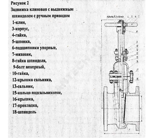Задвижка клиновая сталь 30лс41нжХЛ Ду 300 Ру16 фл МЗТА