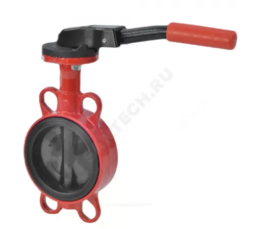 Затвор дисковый поворотный чугун ЗПВС-FL(w)-3-050-MN-Е Ду 50 Ру16 межфл с рукояткой диск чугун манжета EPDM Гранвэл ADL BD01I30795