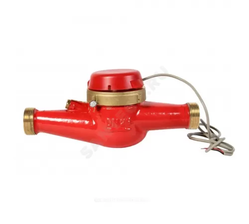 Счётчик г/в и х/в крыльчатый многоструйный Ду 25 Ру16 120С L=260мм резьба импульсный В/К IP67 ВСКМ 90 ДГ1 исполнение "Атлант" Декаст 72-25-267