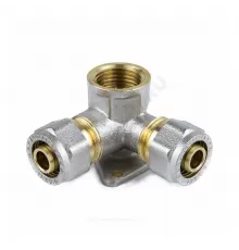 Водорозетка МП латунь никель обжим Дн 16х1/2"х16 ВР ГОСТ 32415-2013 7010 Aquasfera 7010-01