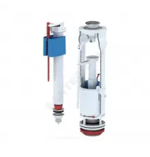 Арматура для бачка сливная/наливная 1/2" нижнее подключение кнопка хром 2/реж АНИ Пласт WC9510C