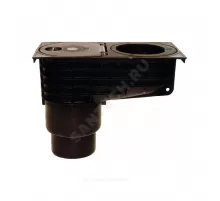 Дождеприемник PP с ловушкой для листвы Дн 110/125 вертикальный выпуск HL HL660/2