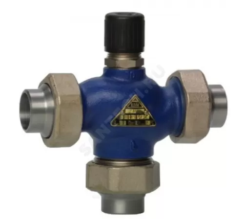 Клапан запорно-регулирующий чугун RV 111 односедельный Ду 15 Ру16 ВР G1/2" Kvs=1м3/ч LDM RV111R2334