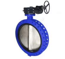 Затвор дисковый поворотный чугун VPE4548-08EP Ду 350 Ру16 межфл с редуктором диск чугун манжета EPDM Tecofi VPE4548-08EP0350
