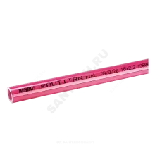 Труба PE-Xa/EVOH Дн 25х3,5 Ру10 Тмакс=95C L=6м RAUTITAN pink Rehau 11360621006