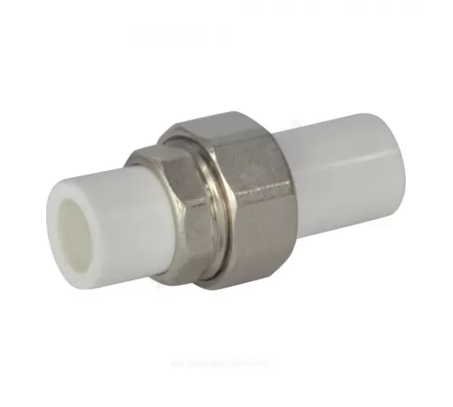 Муфта PP-R разъемная белая Дн 32 наруж пайка RTP (РосТурПласт) 10731