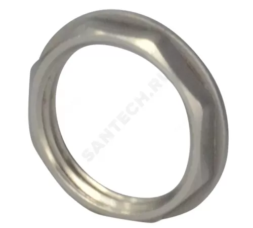 Контргайка латунь никель Ду 40 (1 1/2") ВР LD LD.67.508.40