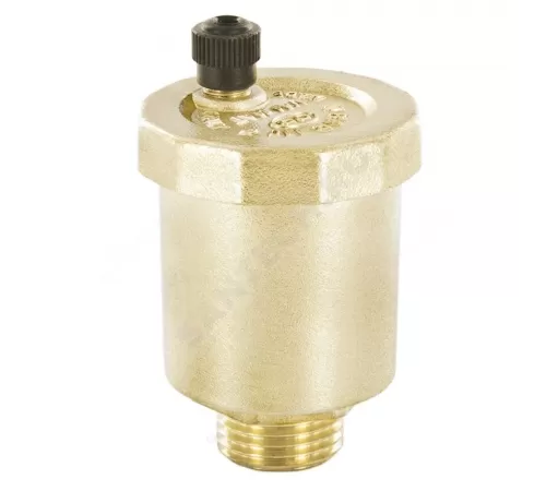 Воздухоотводчик автоматический латунь 502 Ду 10 Ру10 G3/8" НР прямой OR 0502.012