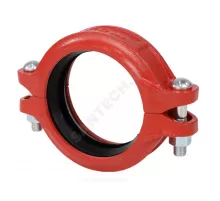 Муфта гибкая грувлок ковкий чугун XGQT02B Ду100 (Дн108) Ру25 JIANZHI