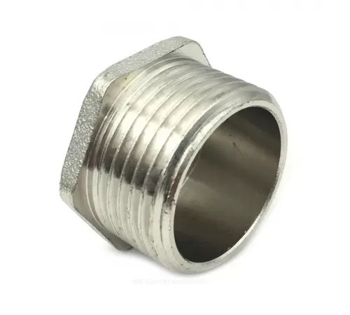 Заглушка латунь никель Ду 15 (1/2") НР SantechSystems