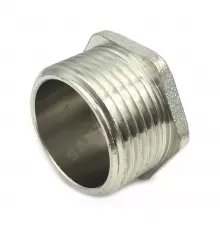 Заглушка латунь никель Ду 15 (1/2") НР SantechSystems