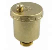 Воздухоотводчик автоматический латунь 5003 Ду 15 Ру10 G1/2" НР прямой Aquasfera 5003-01