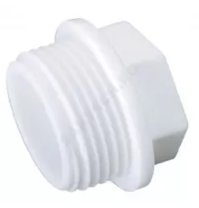 Заглушка (пробка) PP-R белая Дн 25х3/4" НР RTP (РосТурПласт) 10556