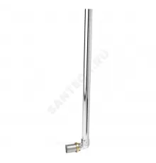 Угольник МП/PE-X для подключения труб к радиатору латунь пресс Дн 16х90гр RM128 Giacomini RM128X034