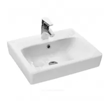 Умывальник мебельный Нео 50 1 отверстие под смеситель по центру белый Santek 1.WH30.2.184