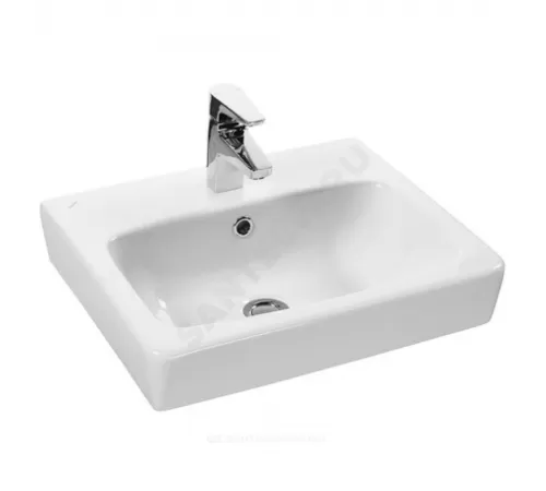 Умывальник мебельный Нео 50 1 отверстие под смеситель по центру белый Santek 1.WH30.2.184