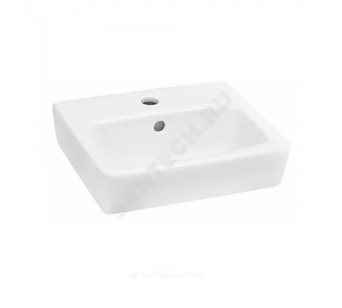 Умывальник мебельный Нео 50 1 отверстие под смеситель по центру белый Santek 1.WH30.2.184