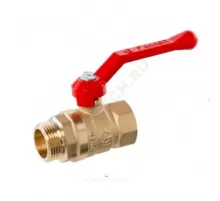 Кран шаровой латунь Стандарт 221 аналог 11б27п1 Ду 20 Ру40 ВР/НР рычаг ГАЛЛОП 107184