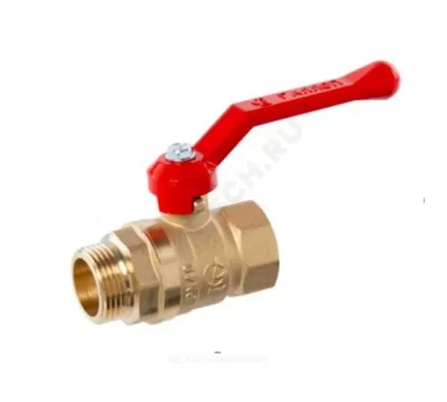 Кран шаровой латунь Стандарт 221 аналог 11б27п1 Ду 20 Ру40 ВР/НР рычаг ГАЛЛОП 107184