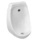 Писсуар настенный Каскад белый с сенсором в комплекте крепления Rosa (Кировская керамика)