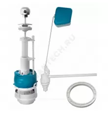 Арматура для бачка сливная/наливная АС 1/2" боковое подключение шток хром Инкоэр И-Сба-Бм-А-Ф