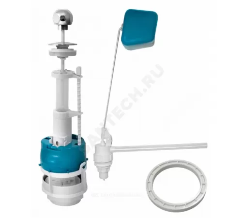 Арматура для бачка сливная/наливная АС 1/2" боковое подключение шток хром Инкоэр И-Сба-Бм-А-Ф