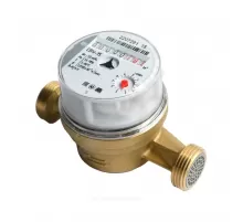 Счётчик г/в и х/в крыльчатый одноструйный Ду 15 Ру16 90С L=80мм резьба Б/К СВУ-15 Метер