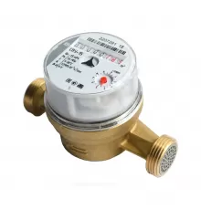 Счётчик г/в и х/в крыльчатый одноструйный Ду 15 Ру16 90С L=80мм резьба Б/К СВУ-15 Метер