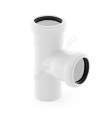 Тройник PP-M бесшумный белый Дн 32х32х45гр б/нап в/к RTP (РосТурПласт) 36428