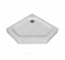 Поддон душевой акрил пятиугольный Nova Penta 900х900х150 с противоскользящим покрытием Мирсант УТ000065547