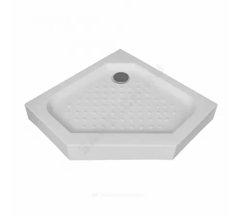 Поддон душевой акрил пятиугольный Nova Penta 900х900х150 с противоскользящим покрытием Мирсант УТ000065547