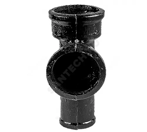 Тройник чугун канализационный Ду 100х100х90гр б/н ГОСТ 6942-98 прямой