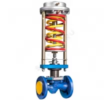 Регулятор перепуска чугун RDT-B Ду 65 Ру16 фл Рп0.08-0.9 Kvs=40м3/ч Теплосила RDT-B-0.1-65-40