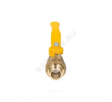 Кран шаровой латунь газ Эксперт Ду 32 Ру40 ВР/НР полнопроходной рычаг Dist 224Р