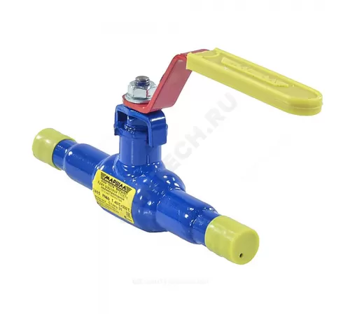 Кран шаровой сталь 11с67п Ду 15 Ру40 п/привар L=210мм полнопроходной Маршал ЦП.00.1.040.015