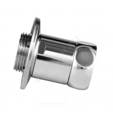 Соединитель для полотенцесушителя латунь Ду 20 3/4"x3/4" нак/гайка/НР прямой в/к отражатель хром Aquasfera 9202-01