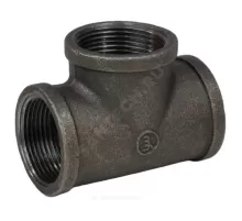 Тройник прямой чугун Ду 65 (2 1/2") ВР/ВР Fittex PLUS