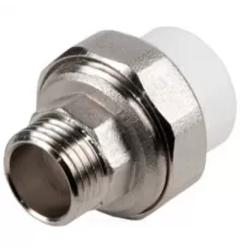 Муфта PP-R комбинированная разъемная белая Дн 110х4" НР VALFEX 11156400