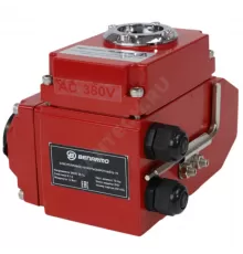 Электропривод четвертьоборотный QB-050 F05/F07 11х11/9х9 квадрат 380В IP67 Benarmo