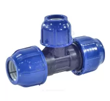 Тройник компрессионный ПЭ переходной Дн 50х32 Ру16 RTP (РосТурПласт) 14486