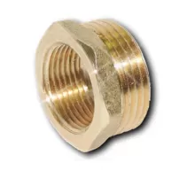 Футорка латунь Ду 20х15 (3/4"х1/2") НР/ВР Цветлит ZW50114