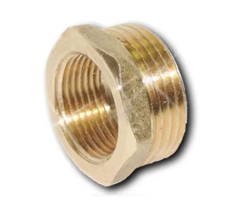 Футорка латунь Ду 20х15 (3/4"х1/2") НР/ВР Цветлит ZW50114