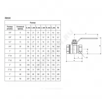 Кран шаровой латунь хром R850 Ду 65 Ру28 ВР полнопроходной рычаг красный Giacomini R850X029