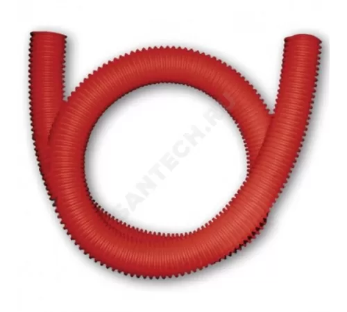 Шланг гофрированный защитный Дн 32 для трубы Дн 20 красный бухта 50м РОС